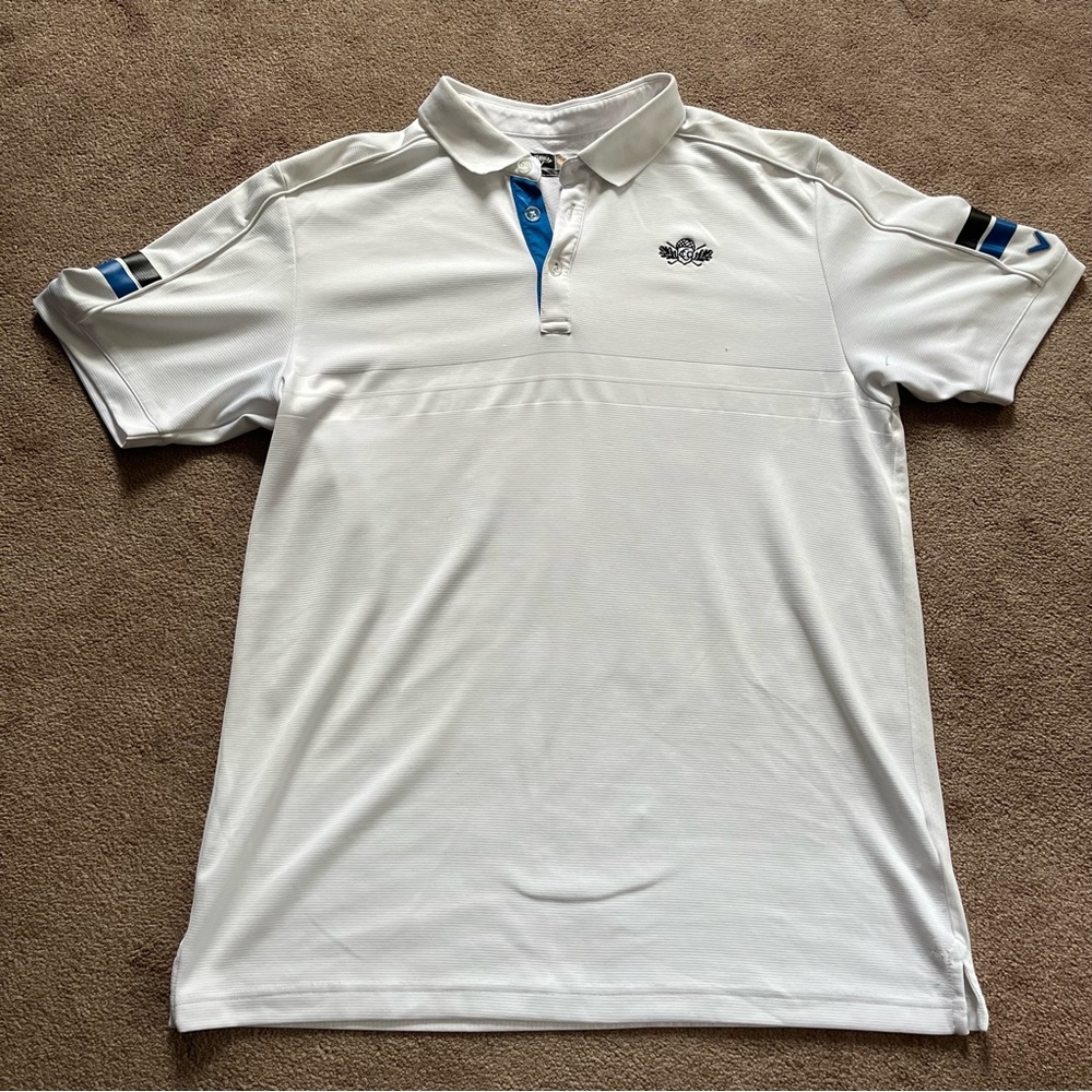Callaway opti-dry Cocheco Country Club Logo Short Sleeve Polo Golf Shirt